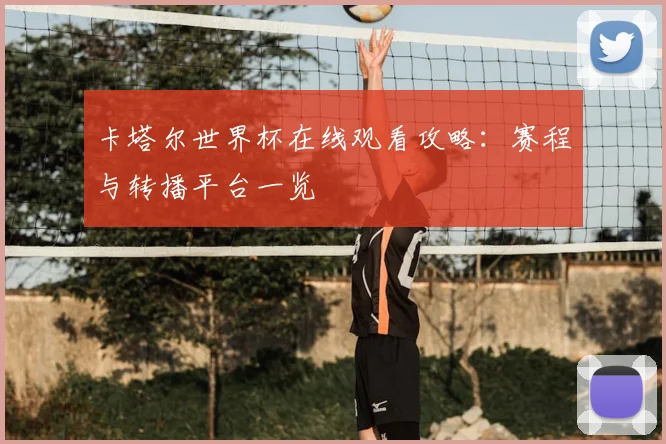 卡塔尔世界杯在线观看攻略：赛程与转播平台一览